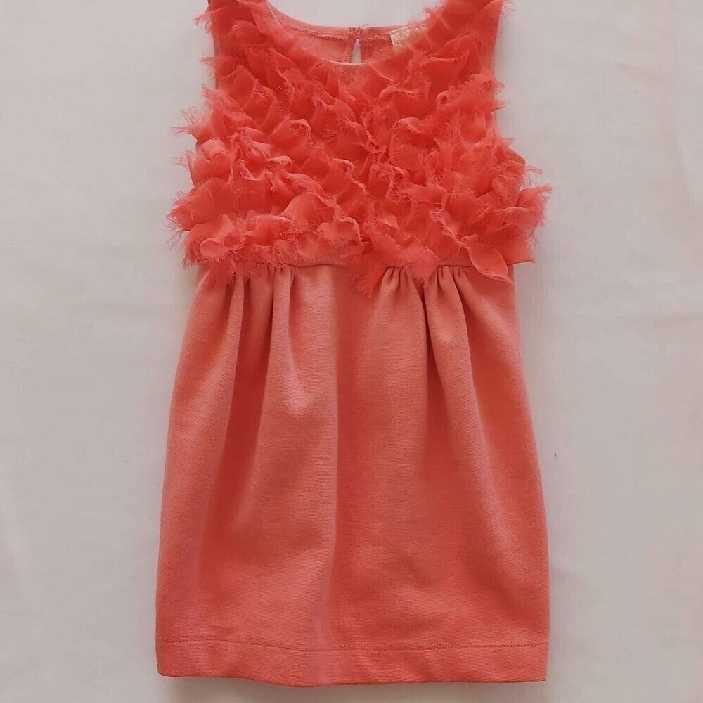 Crewcuts Coral Dress ~ sz 2